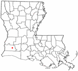 Location in Louisiana