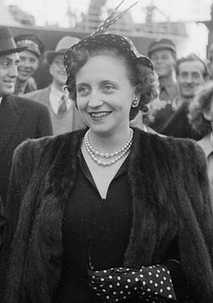 Margaret Truman in the Netherlands in 1951