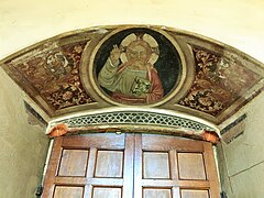 Andrea da Bologna, Cristo benedicente, capilla.