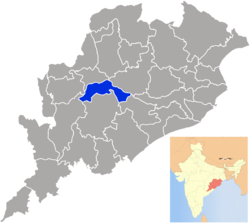 Location in Odisha, India