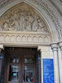 Image 3Entrance at Truro Cathedral has a welcome sign in several languages, including Cornish. (from Culture of Cornwall)