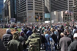 Crowd at parade