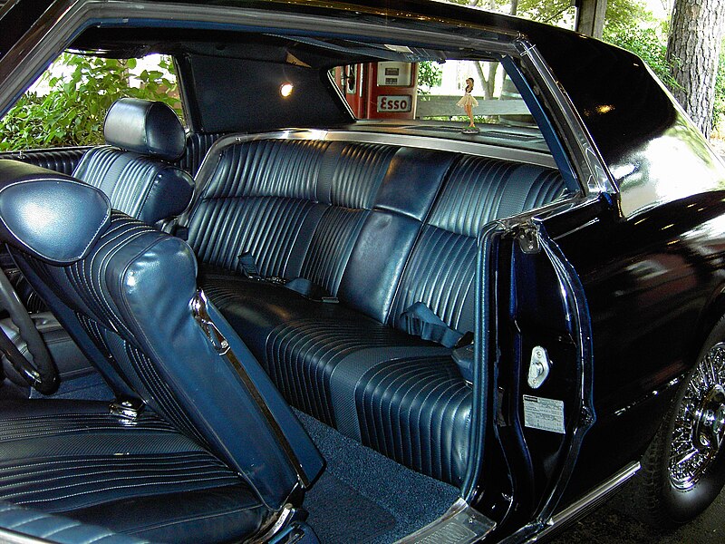 File:1969fordthunderbirdrearseat.JPG