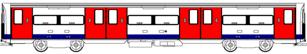 Diagram of a 1995 stock trailer car