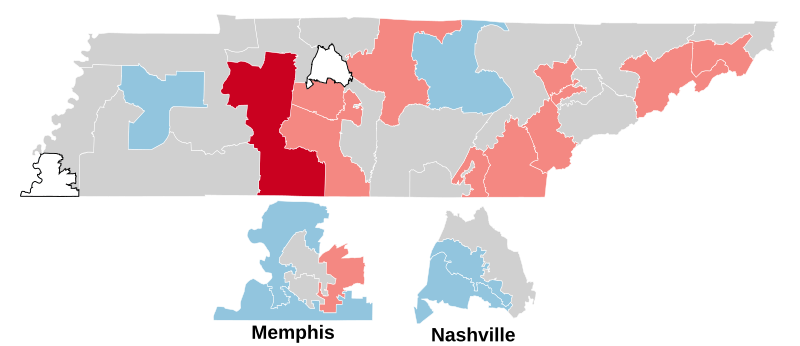 File:2010 Tennessee Senate election.svg