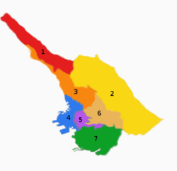 Sections of Trieste, Barcola is located in section 3