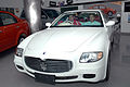 Vijay Arora with son Farhad in a Maserati configured by themselves.