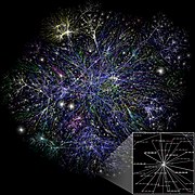 Map of internet IP addresses