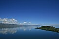 Sevanavank and peninsula along Lake Sevan.