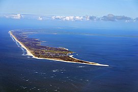 Aerial view of Sylt