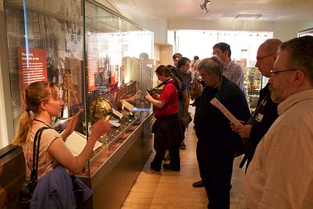 Wikimedia UK tour of the Royal Greenwich Observatory at the National Maritime Museum, 2015