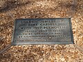 Plaque over the unopened time capsule in Tulsa, Oklahoma.