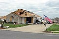 Residential damage in Gallatin, Tennessee