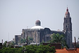 Cuernavaca Cathedral and Convent, built in 1529-late 17th century, by the Franciscans. A UNESCO WHS.[64][65][66]