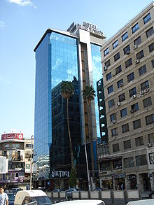 Blue tower Alhamra street.JPG