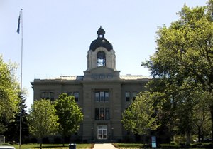 Brookings County Courthouse in Brookings, South Dakota