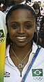 Daiane dos Santos is: 40.8% European, 39.7% African and 19.6% Amerindian