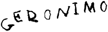 Geronimo signature.svg