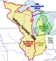 Image 6Map of the Indiana Territory (from History of Indiana)