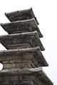 Chongnim Temple Pagoda, one of the oldest surviving pagodas in Korea. Baekje period, Buyeo, South Korea.