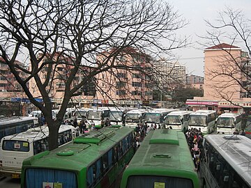 SHSID bus parking lot