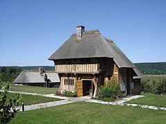 15th-century manor, Saint-Sulpice-de-Grimbouville (Normandy, France)