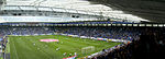 Leicester City's stadium, the King Power Stadium, from the inside