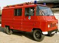 Polish Żuk van serving as a fire engine.