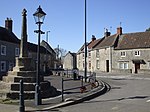 Medieval standing cross 50 m west of St Peter's Church