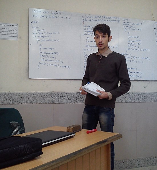 File:Iranian lecturer sample 2014.jpg