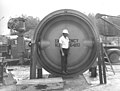 Large butterfly valve