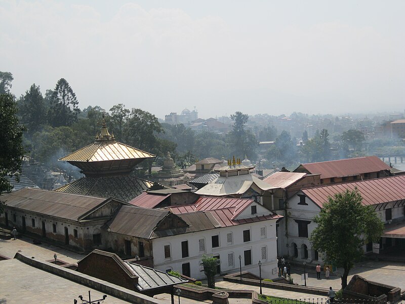 File:Pashupati temple surroundings.JPG