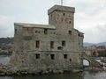 The castle on the seafront at Rapallo