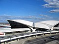 The road alongside TWA Flight Center within JFK Airport