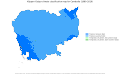 Image 52A map of Cambodia's Köppen climate classification zones (from Geography of Cambodia)