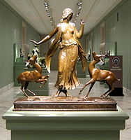 Paul Manship, Dancer and Gazelles, 1916, Smithsonian American Art Museum, Washington, D.C.