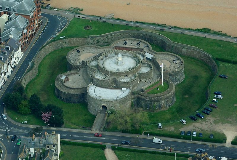 File:Deal Castle Aerial View.jpg