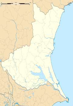 Moriya Station is located in Ibaraki Prefecture