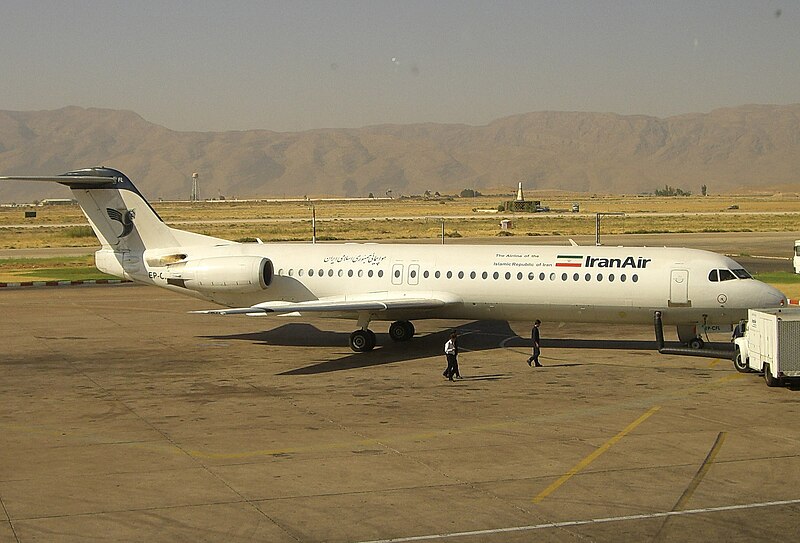 File:IranairFokker100A.jpg