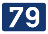 Republic Road I-79 shield