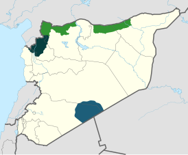 Территория подконтрольная коалиции Сирийской Оппозиции