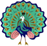 Файл:WikiProject Myanmar peacock.svg