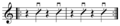 Image 13Drum notation for a backbeat (from Hard rock)