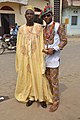 Image 5Cameroonian fashion is varied and often mixes modern and traditional elements. Note the wearing of sun glasses, Monk shoes, sandals, and a Smartwatch. (from Culture of Cameroon)