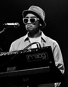 Chad Hugo performing with N.E.R.D. at The Warfield in San Francisco in July 2009