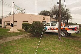 Destacamento policial, donde tiene sede la Patrulla Rural de una amplia zona del distrito