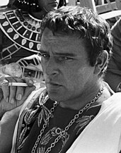 A photograph of Richard Burton