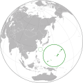 Location of the Ryukyu Kingdom