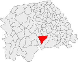 Location in Suceava County