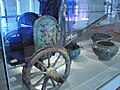 Spoked wheels on the ancient Etruscan Monteleone chariot, 2nd quarter of the 6th century B.C.[contradictory]